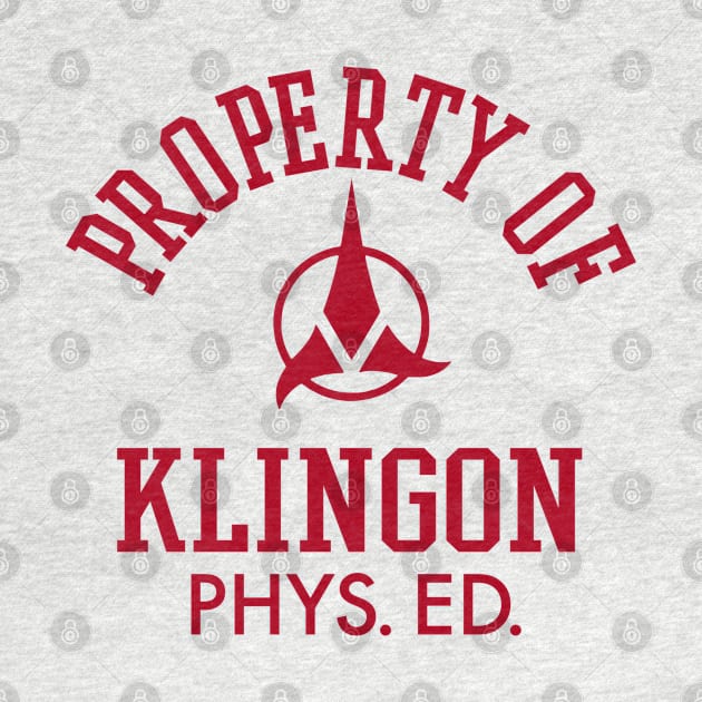 Star Trek Klingon Phys. Ed. by ROBZILLA